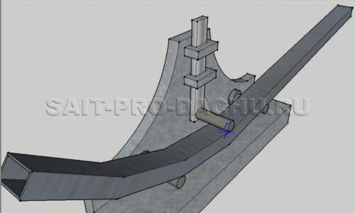 Як гнути трубу на трубогиб? Принцип роботи